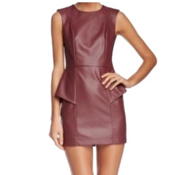 peplum cocktail dress